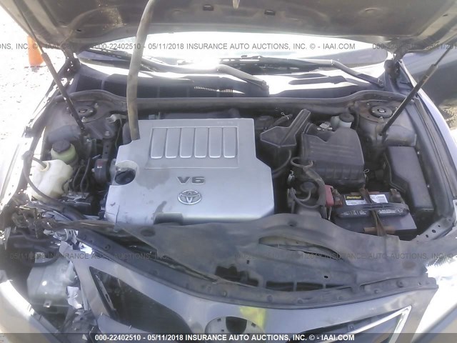 4T1BK3EK2BU625697 - 2011 TOYOTA CAMRY SE/LE/XLE 灰色 照片 10