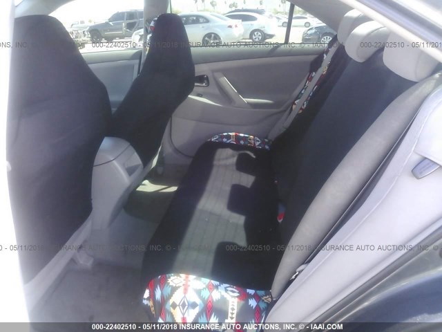 4T1BK3EK2BU625697 - 2011 TOYOTA CAMRY SE/LE/XLE 灰色 照片 8