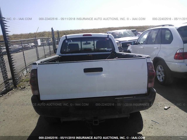 5TEPX42N47Z441098 - 2007 TOYOTA TACOMA WHITE photo 8