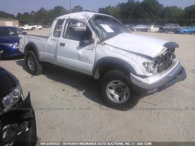 5TESM92N82Z067426 - 2002 TOYOTA TACOMA XTRACAB PRERUNNER WHITE photo 1