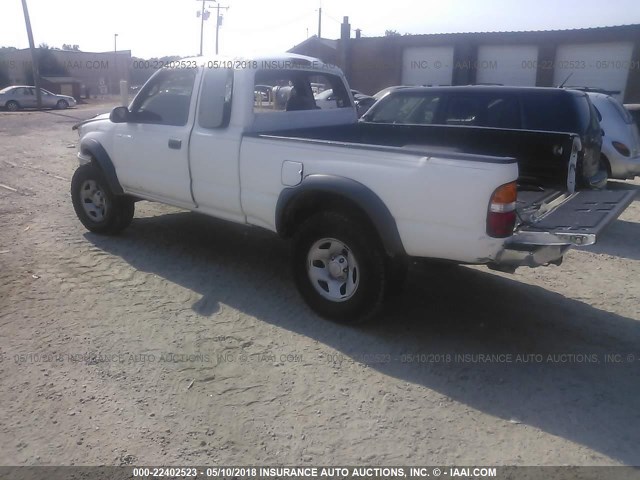 5TESM92N82Z067426 - 2002 TOYOTA TACOMA XTRACAB PRERUNNER WHITE photo 3