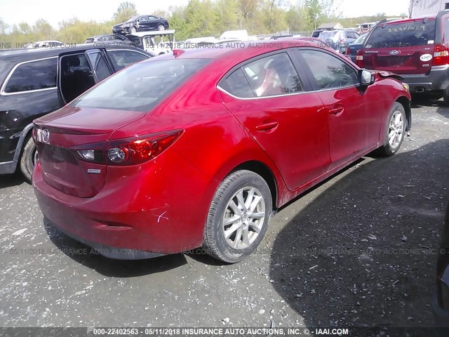 3MZBM1W77FM158023 - 2015 MAZDA 3 GRAND TOURING RED photo 4