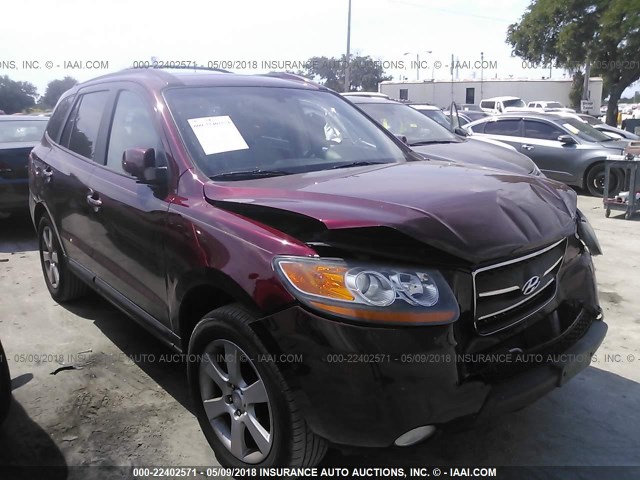 5NMSH13E19H303509 - 2009 HYUNDAI SANTA FE SE/LIMITED BROWN photo 1