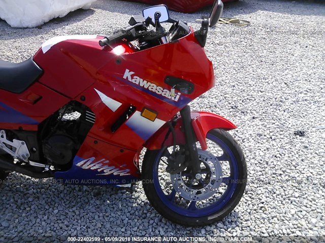 JKAEXMF15YA071512 - 2000 KAWASAKI EX250 F RED photo 5