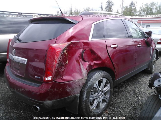 3GYFNBE38CS521310 - 2012 CADILLAC SRX PERFORMANCE COLLECTION Қызыл фото 4