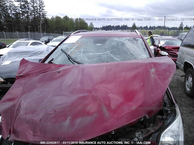 3GYFNBE38CS521310 - 2012 CADILLAC SRX PERFORMANCE COLLECTION Қызыл фото 6