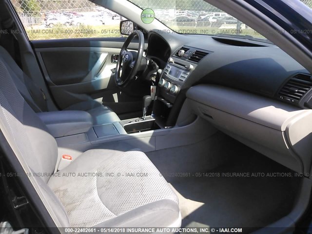 4T1BE46K67U723134 - 2007 TOYOTA CAMRY NEW GENERAT CE/LE/XLE/SE BLACK photo 5