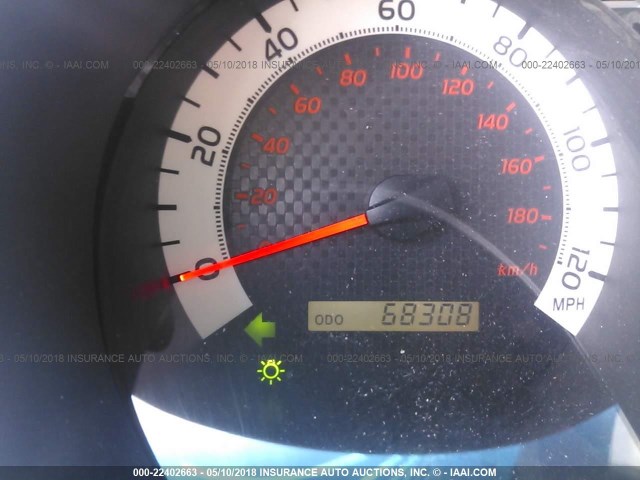 5TFLU4EN3DX064298 - 2013 TOYOTA TACOMA DOUBLE CAB ნაცრისფერი ფოტო 7