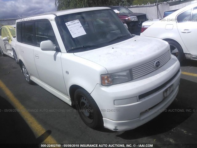 JTLKT324964081782 - 2006 TOYOTA SCION XB WHITE photo 1