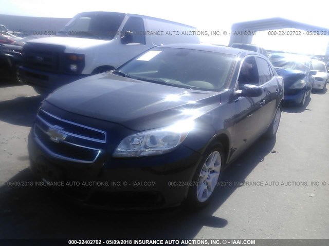 1G11D5RR9DF118938 - 2013 CHEVROLET MALIBU 1LT 黑色 照片 2
