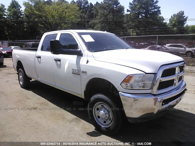 3C6UR5HJXEG320373 - 2014 RAM 2500 ST WHITE photo 1