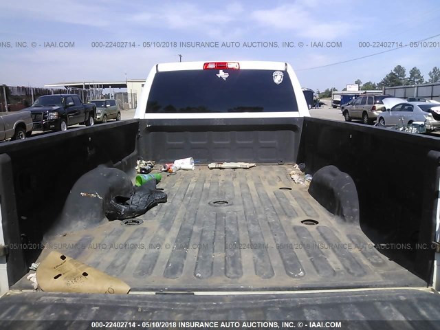 3C6UR5HJXEG320373 - 2014 RAM 2500 ST WHITE photo 8