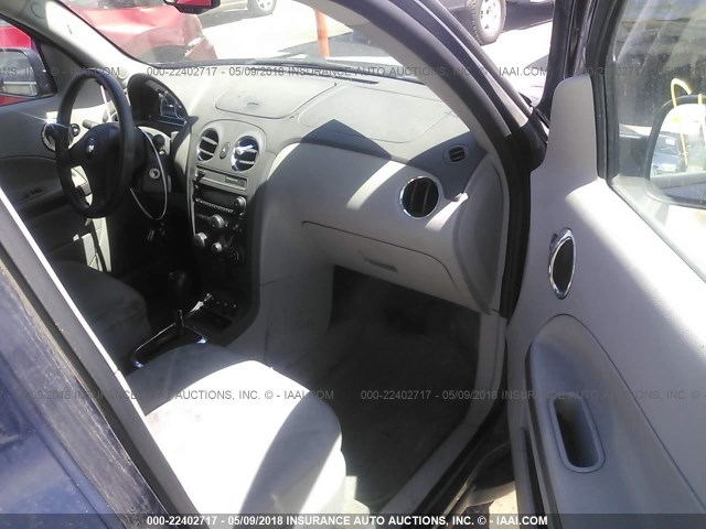 3GNDA13D18S629460 - 2008 CHEVROLET HHR LS BLUE photo 5