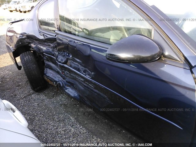 2G1WX12K0Y9191889 - 2000 CHEVROLET MONTE CARLO SS 蓝色 照片 6