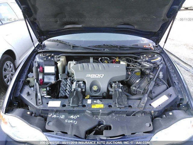 2G1WX12K0Y9191889 - 2000 CHEVROLET MONTE CARLO SS 蓝色 照片 9