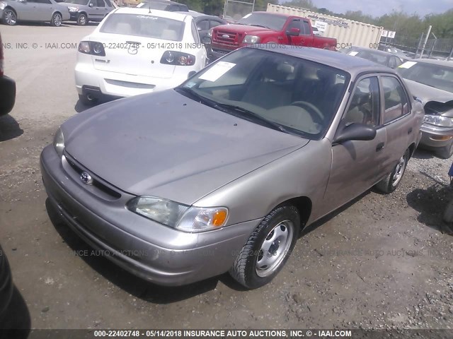 2T1BR12E1XC261554 - 1999 TOYOTA COROLLA VE/CE/LE 棕色 照片 2