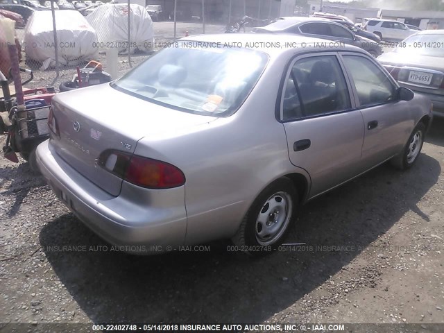 2T1BR12E1XC261554 - 1999 TOYOTA COROLLA VE/CE/LE 棕色 照片 4