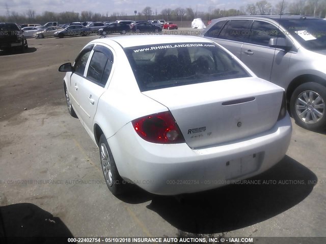 1G1AD5F51A7226395 - 2010 CHEVROLET COBALT 1LT WHITE photo 3