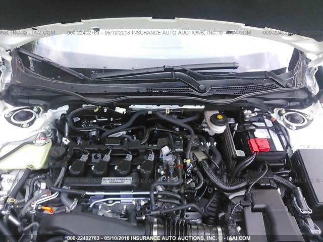 SHHFK7H91JU408928 - 2018 HONDA CIVIC SPORT TOURING WHITE photo 10