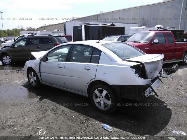 1G8AL55F16Z132897 - 2006 SATURN ION LEVEL 3 SILVER photo 3