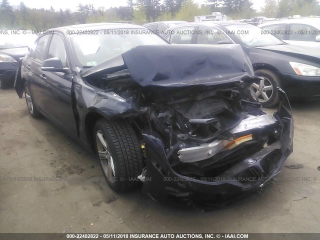 WBA3B5G56DNP40390 - 2013 BMW 328 XI SULEV BLUE photo 1