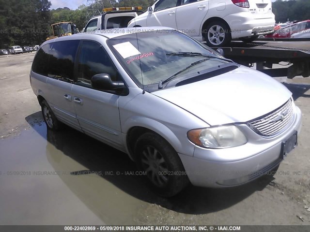 2C8GP54L52R693506 - 2002 CHRYSLER TOWN & COUNTRY LXI SILVER photo 1