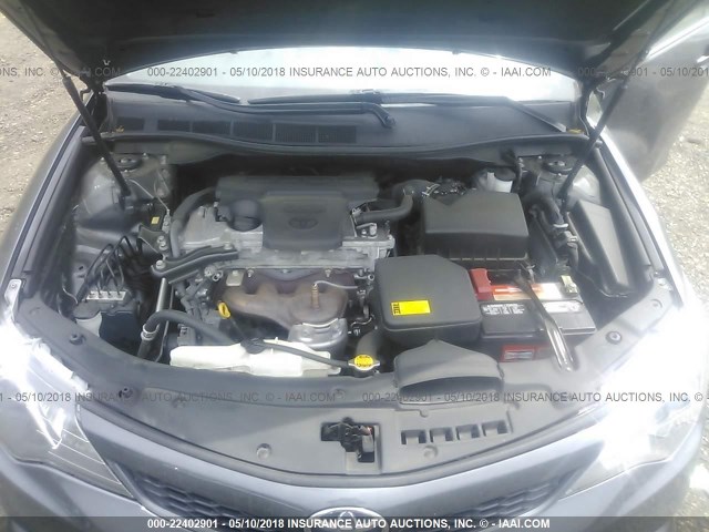4T1BF1FK8CU085281 - 2012 TOYOTA CAMRY SE/LE/XLE 灰色 照片 10