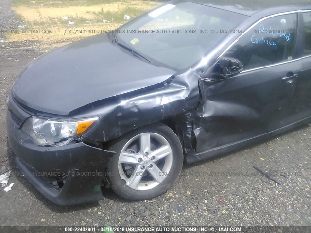 4T1BF1FK8CU085281 - 2012 TOYOTA CAMRY SE/LE/XLE 灰色 照片 6