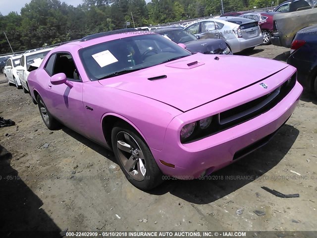 2B3CJ4DV7AH318431 - 2010 DODGE CHALLENGER SE PINK photo 1