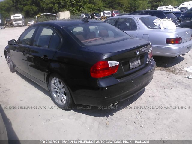 WBAVB17576NK37410 - 2006 BMW 325 I AUTOMATIC შავი ფოტო 3