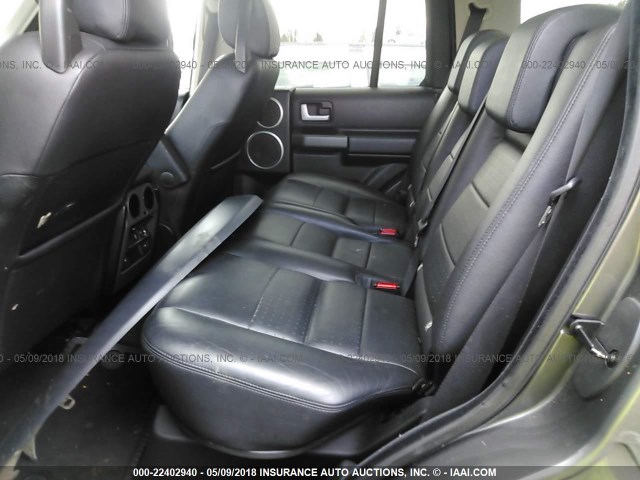 SALAD25466A353063 - 2006 LAND ROVER LR3 SE GRAY photo 8