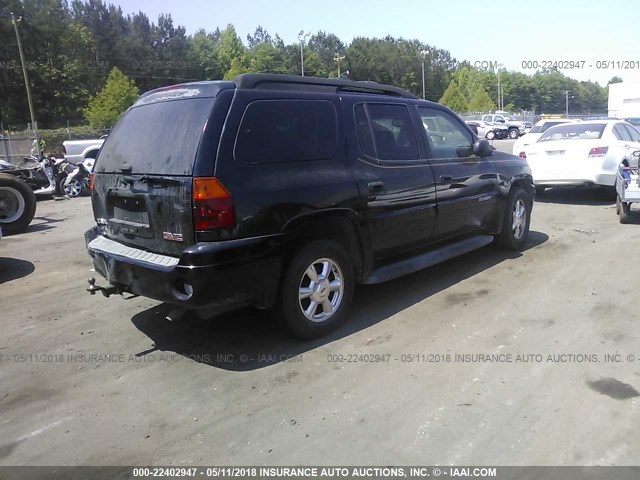 1GKES16S846219567 - 2004 GMC ENVOY XL BLACK photo 4