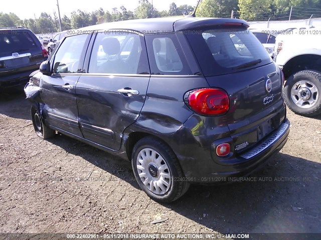 ZFBCFAAH4EZ013961 - 2014 FIAT 500L POP GRAY photo 3