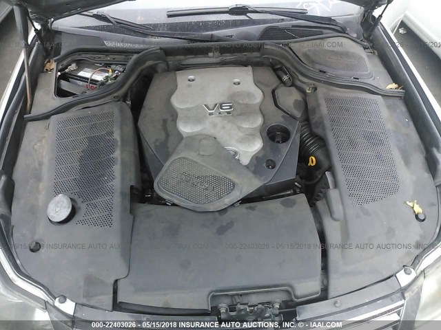 JNKAY01E46M110203 - 2006 INFINITI M35 SPORT GRAY photo 10