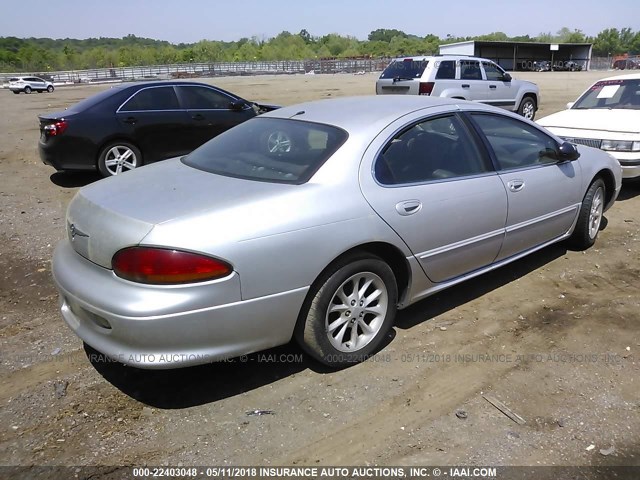 2C3HC56G8YH294948 - 2000 CHRYSLER LHS SILVER photo 4