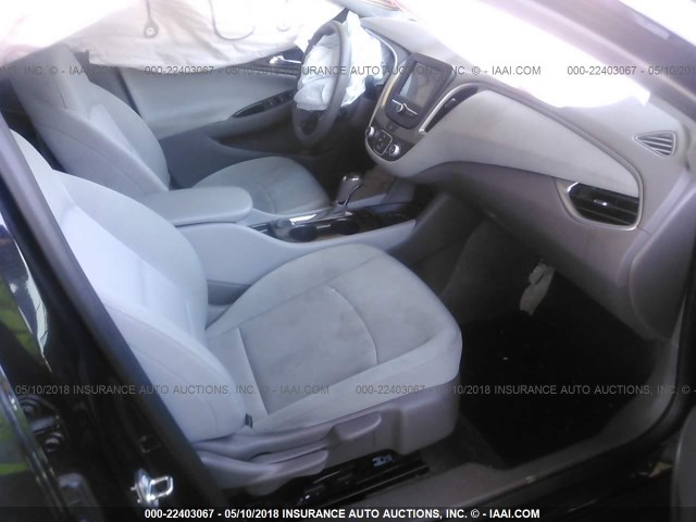 1G1ZB5ST8GF301301 - 2016 CHEVROLET MALIBU LS BLACK photo 5