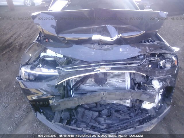 1G1ZB5ST8GF301301 - 2016 CHEVROLET MALIBU LS BLACK photo 6