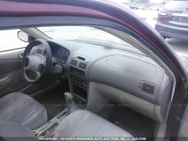 2T1BR12E2XC189392 - 1999 TOYOTA COROLLA VE/CE/LE 红色 照片 5