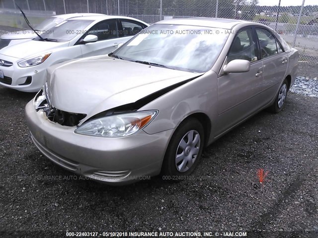 4T1BE30K74U910915 - 2004 TOYOTA CAMRY LE/XLE/SE 棕色 照片 2