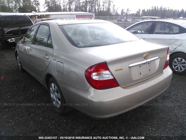 4T1BE30K74U910915 - 2004 TOYOTA CAMRY LE/XLE/SE 棕色 照片 3