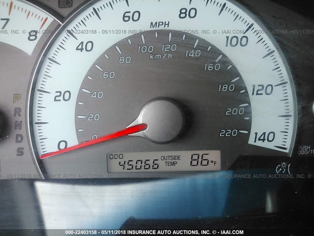 4T1BF3EK3AU087871 - 2010 TOYOTA CAMRY SE/LE/XLE წითელი ფოტო 7