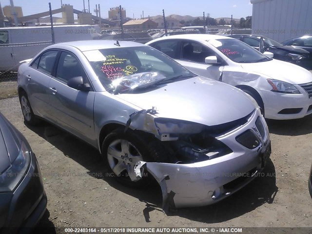 1G2ZG57B094113464 - 2009 PONTIAC G6 SILVER photo 1