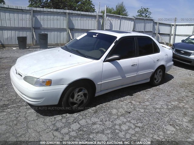 2T1BR18E6WC077183 - 1998 TOYOTA COROLLA VE/CE/LE 白色 照片 2