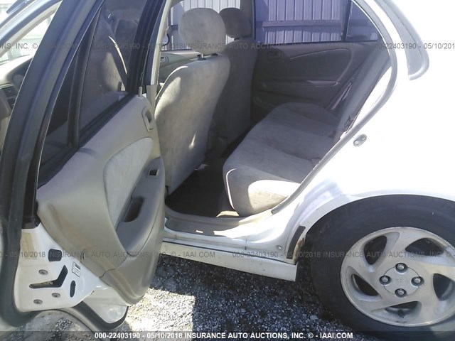 2T1BR18E6WC077183 - 1998 TOYOTA COROLLA VE/CE/LE 白色 照片 8