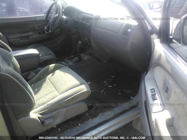 5TEGN92N12Z094115 - 2002 TOYOTA TACOMA DOUBLE CAB PRERUNNER SILVER photo 5