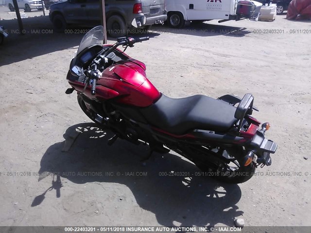 JH2RC6904EK000767 - 2014 HONDA CTX700 RED photo 3