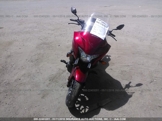 JH2RC6904EK000767 - 2014 HONDA CTX700 RED photo 5