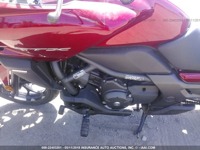 JH2RC6904EK000767 - 2014 HONDA CTX700 RED photo 9