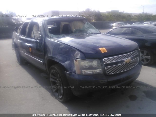 3GNEC12J38G145461 - 2008 CHEVROLET AVALANCHE C1500 BLUE photo 1