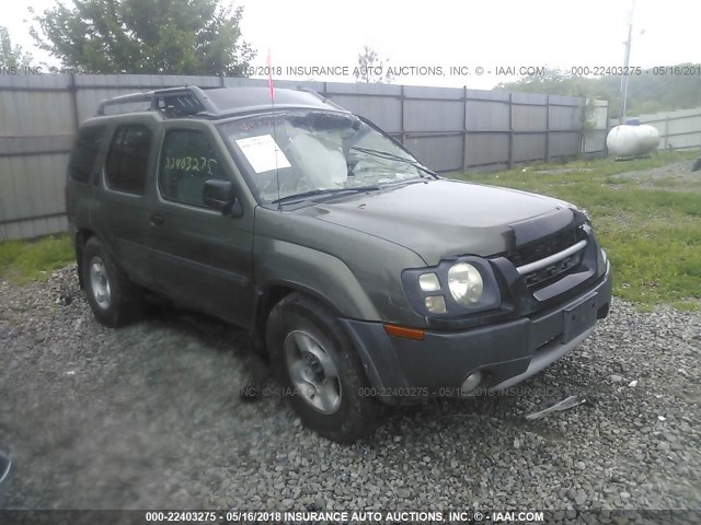 5N1ED28Y23C656196 - 2003 NISSAN XTERRA XE/SE GREEN photo 1